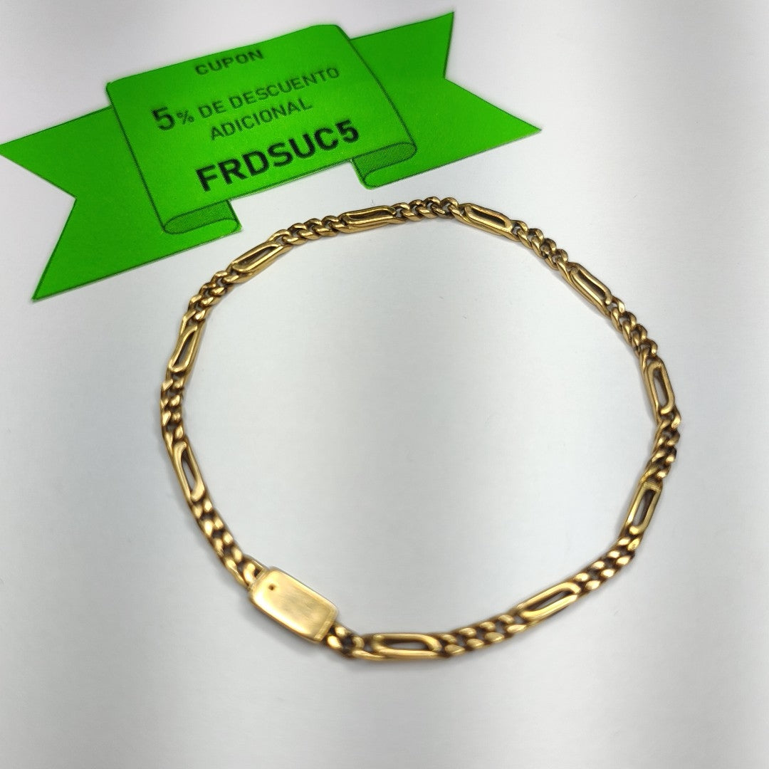 PULSERA ORO 14 K 9.1 GRMS (SEMINUEVO)