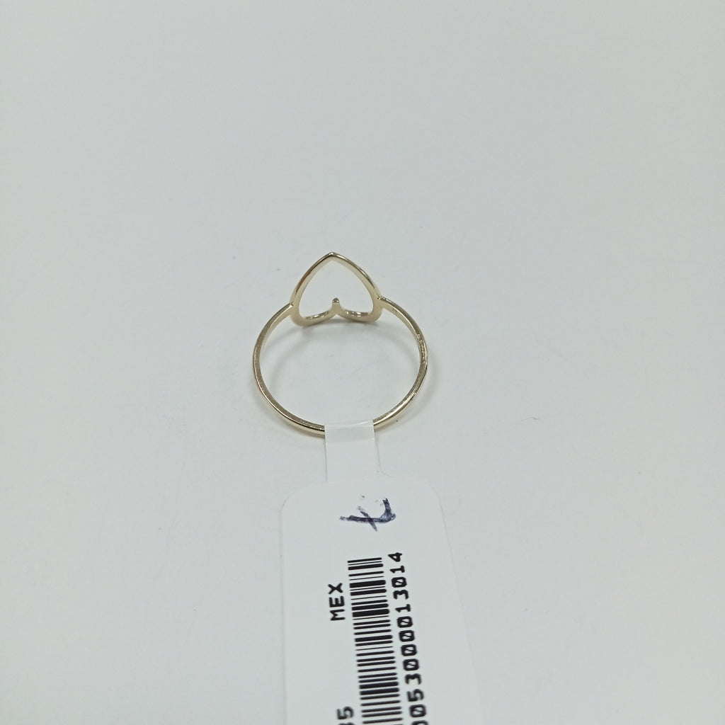 ANILLOS ANILLITO FIG CORAZON 10K TALLA 7 0.8 GR (NUEVO)