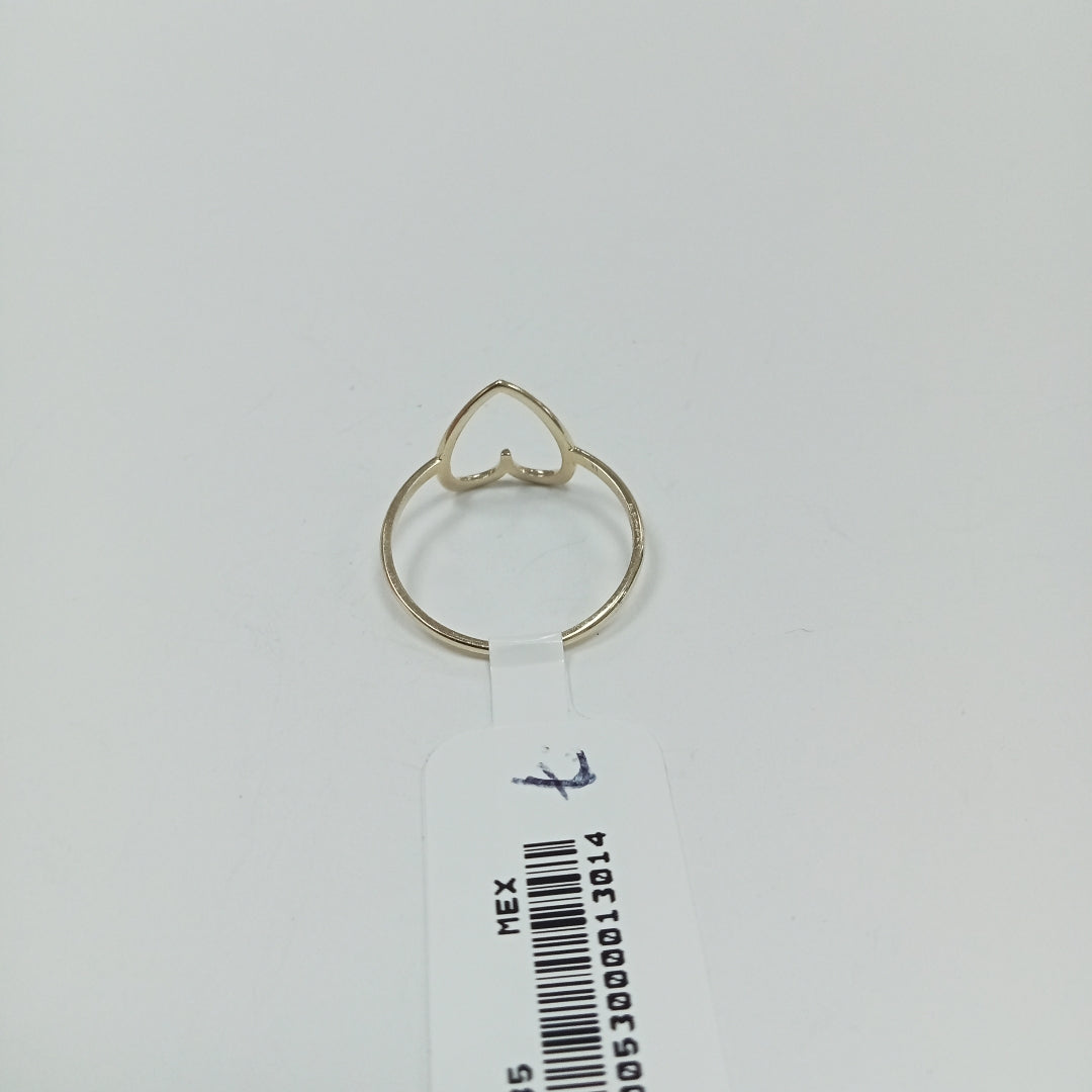 ANILLOS ANILLITO FIG CORAZON 10K TALLA 7 0.8 GR (NUEVO)