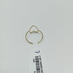 ANILLOS ANILLITO FIG CORAZON 10K TALLA 7 0.8 GR (NUEVO)