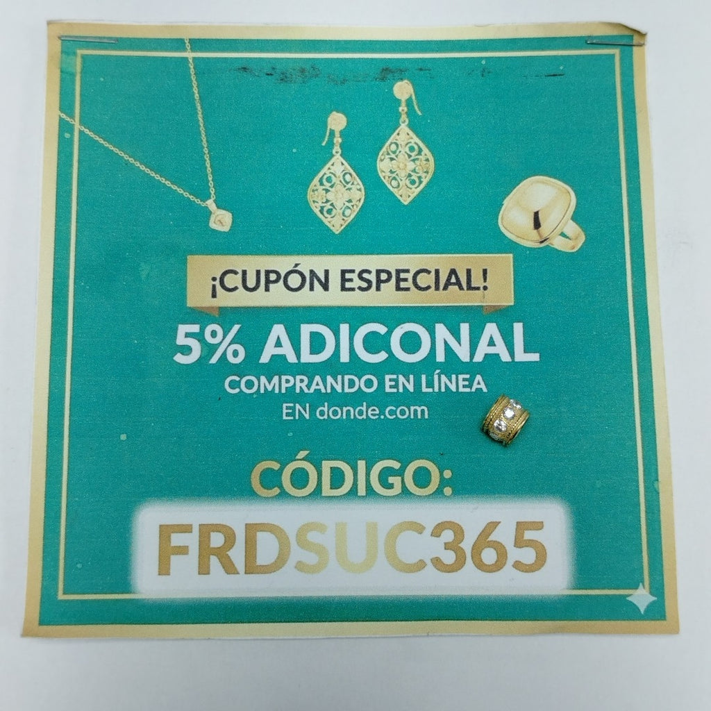 DIJE ORO 14 K 2.1 GRMS (SEMINUEVO)