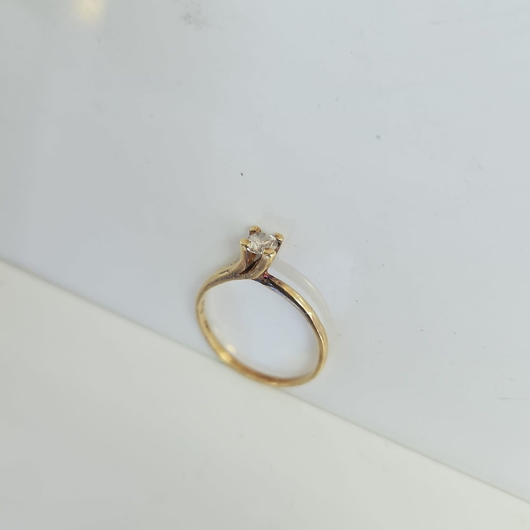 SOLITARIO ORO 14 K 1,70 GRMS (SEMINUEVO)