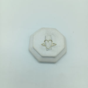 ANILLOS ANILLITO FIG CORAZON 10K TALLA 8 0.8 GR (NUEVO)