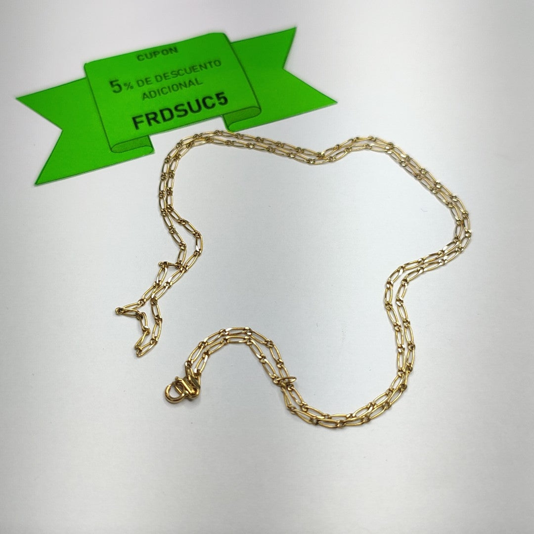 CADENA ORO 14 K 4 GRMS (SEMINUEVO)