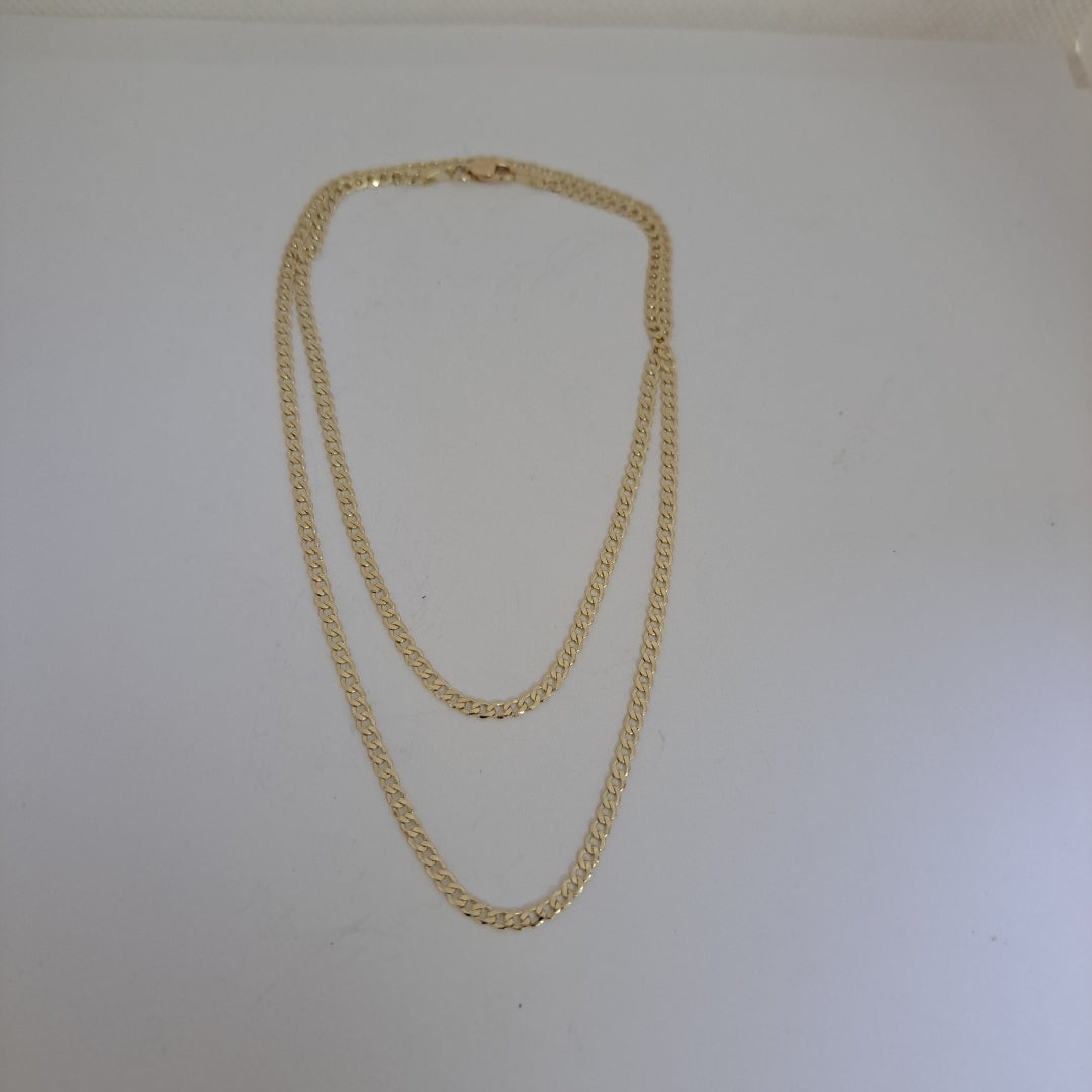 CADENA BARBADA 14K 55 CM 5.1 GR (NUEVO)