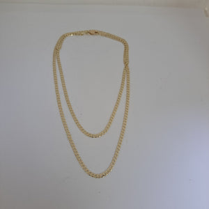 CADENA BARBADA 14K 55 CM 5.1 GR (NUEVO)