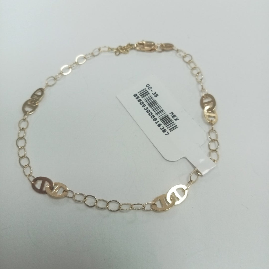 PULSERA ESPECIAL 14K 21 CM 1.8 GR (NUEVO)