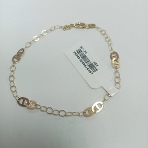 PULSERA ESPECIAL 14K 21 CM 1.8 GR (NUEVO)