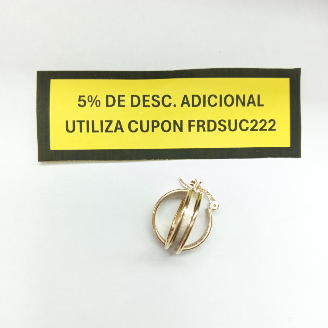 ARRACADAS PAR ORO 10 K 2.8 GRMS (SEMINUEVO)