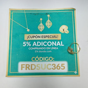 ANILLITO ORO, ORO COMBINADO 14 K 2.1 GRMS (SEMINUEVO)