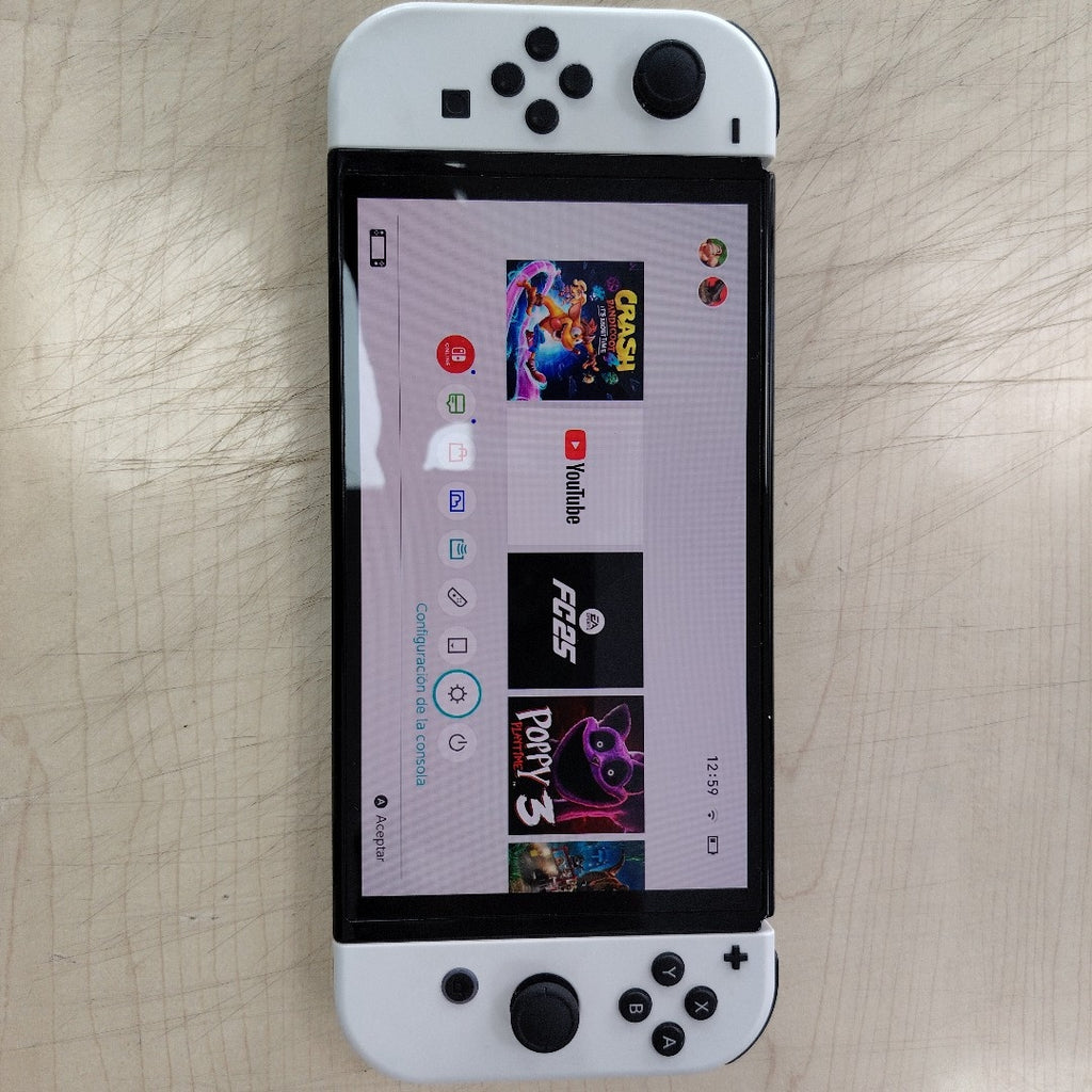 CONSOLA DE VIDEOJUEGO NINTENDO SWITCH OLED 64 GB (SEMINUEVO)