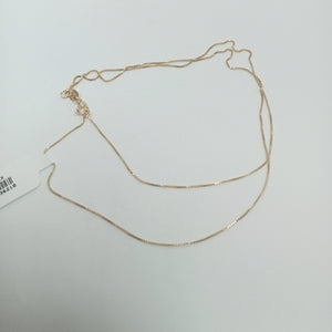 CADENA VENECIANO 14K 55 CM 1.8 GR (NUEVO)
