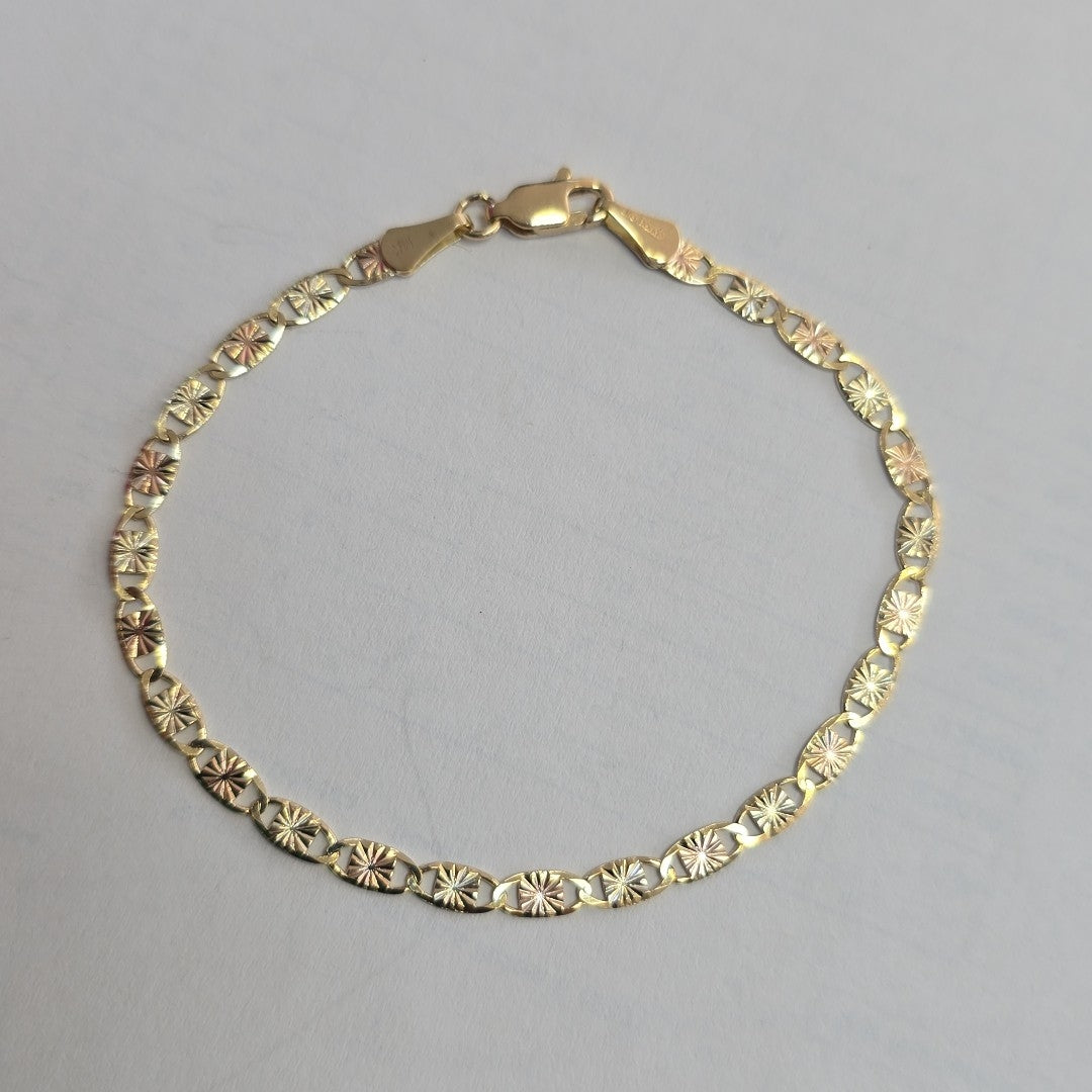PULSERA GUCHI 14K 18 CM 2.8 GR (NUEVO)