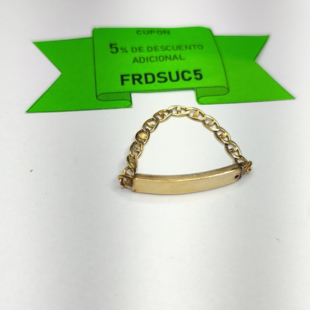 ESCLAVA ORO 10 K 4.5 GRMS (SEMINUEVO)