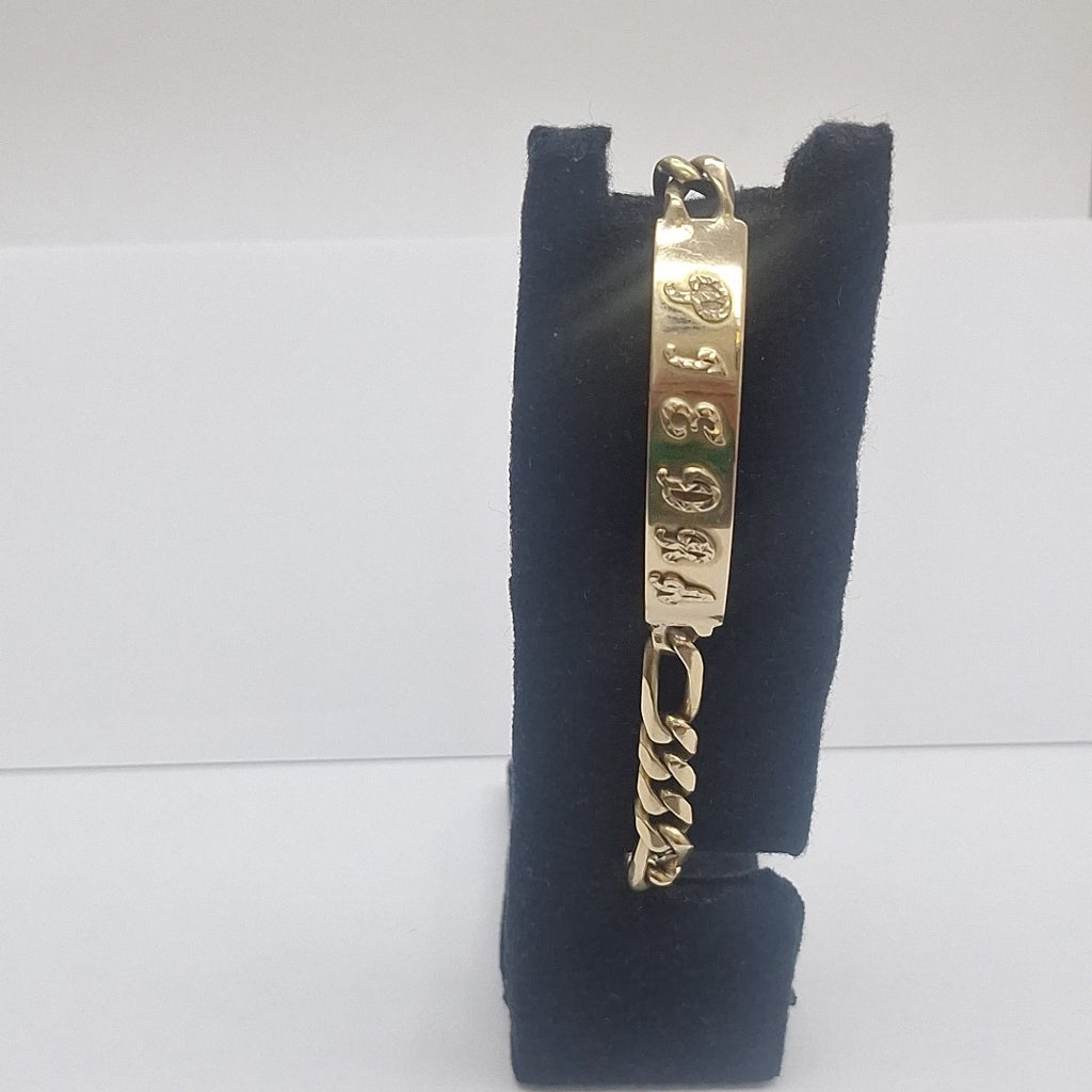 ESCLAVA ORO 14 K 27.3 GRMS (SEMINUEVO)