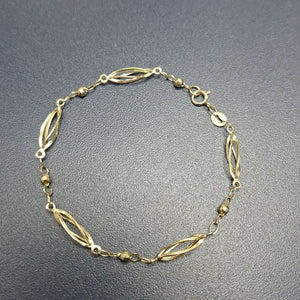 PULSERA ESPECIAL 14K 18 CM 2.1 GR (NUEVO)