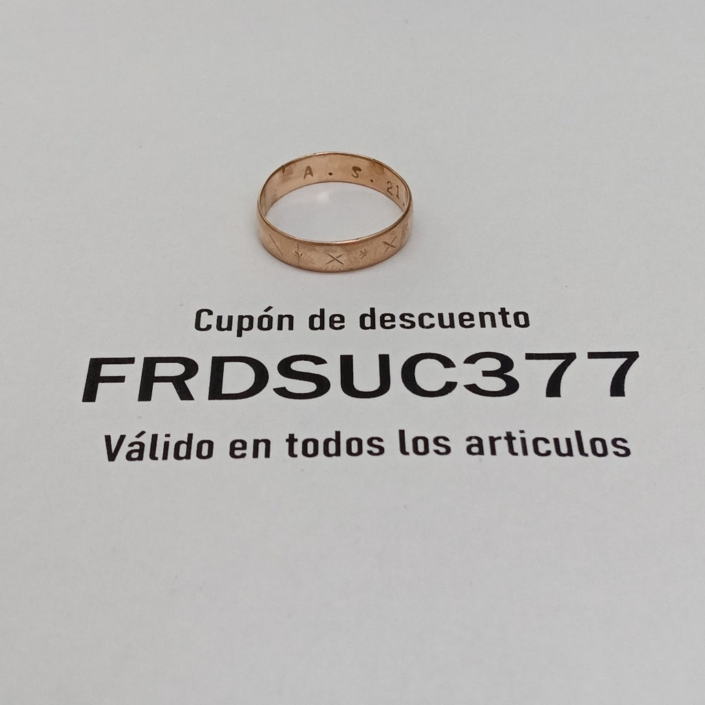 ARGOLLA ORO 8 K 2,30 GRMS (SEMINUEVO)