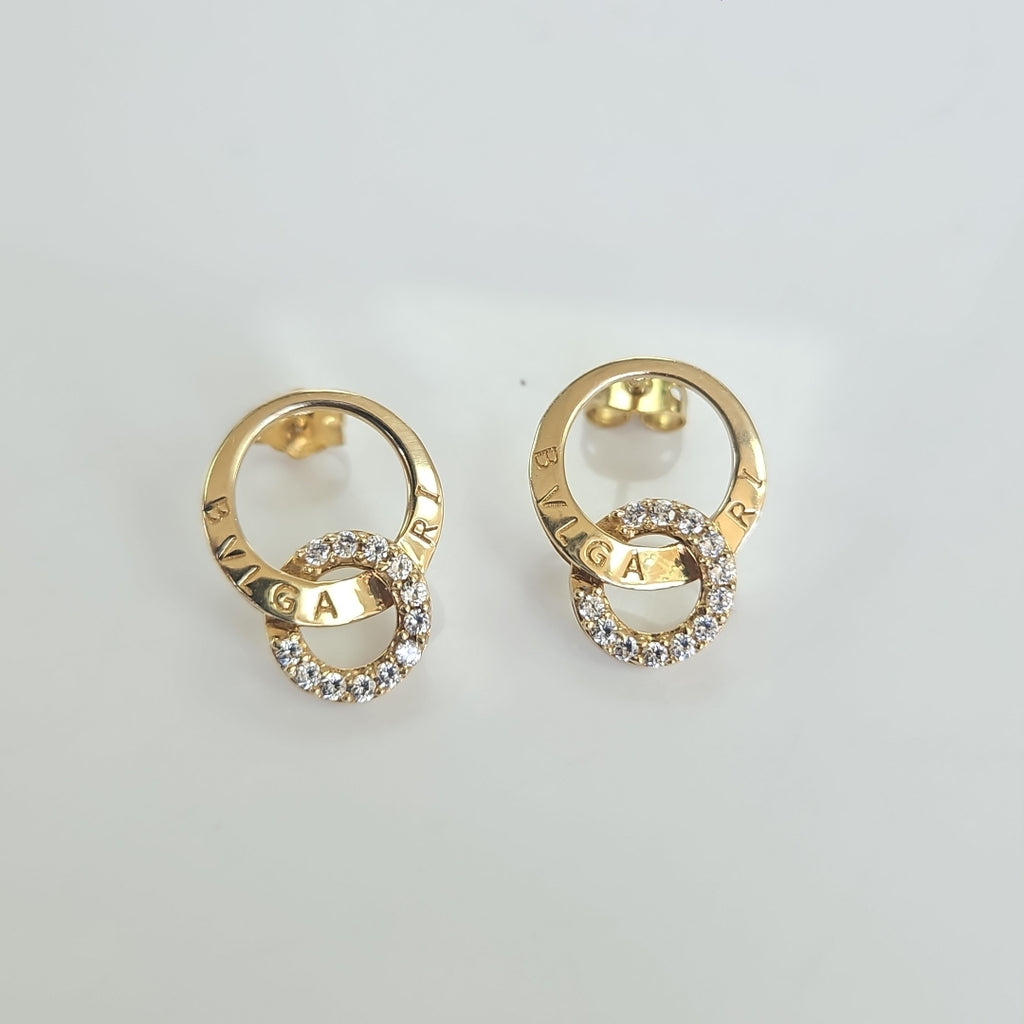 BROQUELES PAR ORO 14 K 3,30 GRMS (SEMINUEVO)