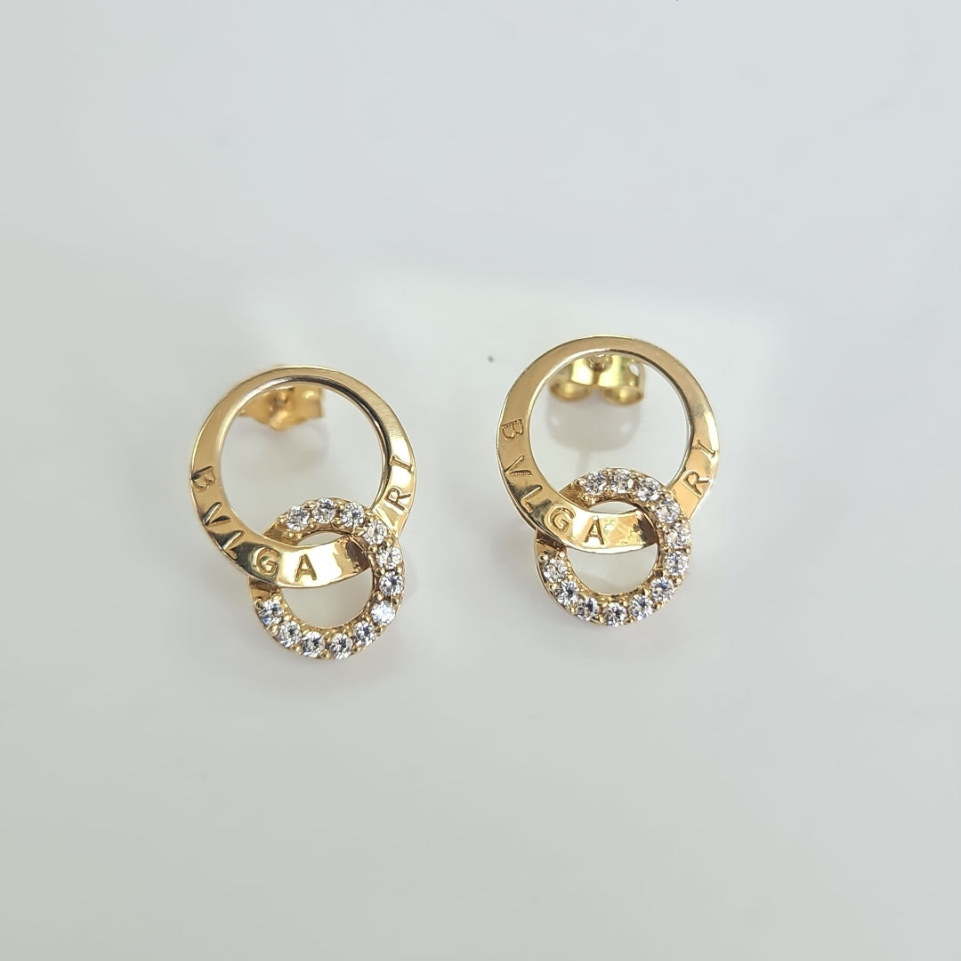 BROQUELES PAR ORO 14 K 3,30 GRMS (SEMINUEVO)