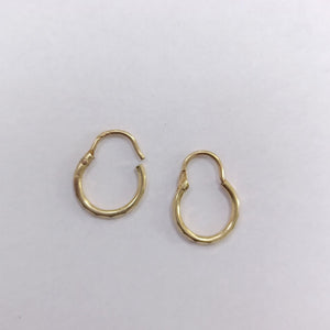 ARRACADAS PAR ORO 14 K 0.8 GRMS (SEMINUEVO)
