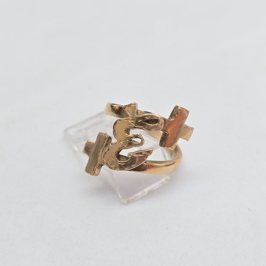 ANILLO ORO 8 K 9.6 GRMS (SEMINUEVO)