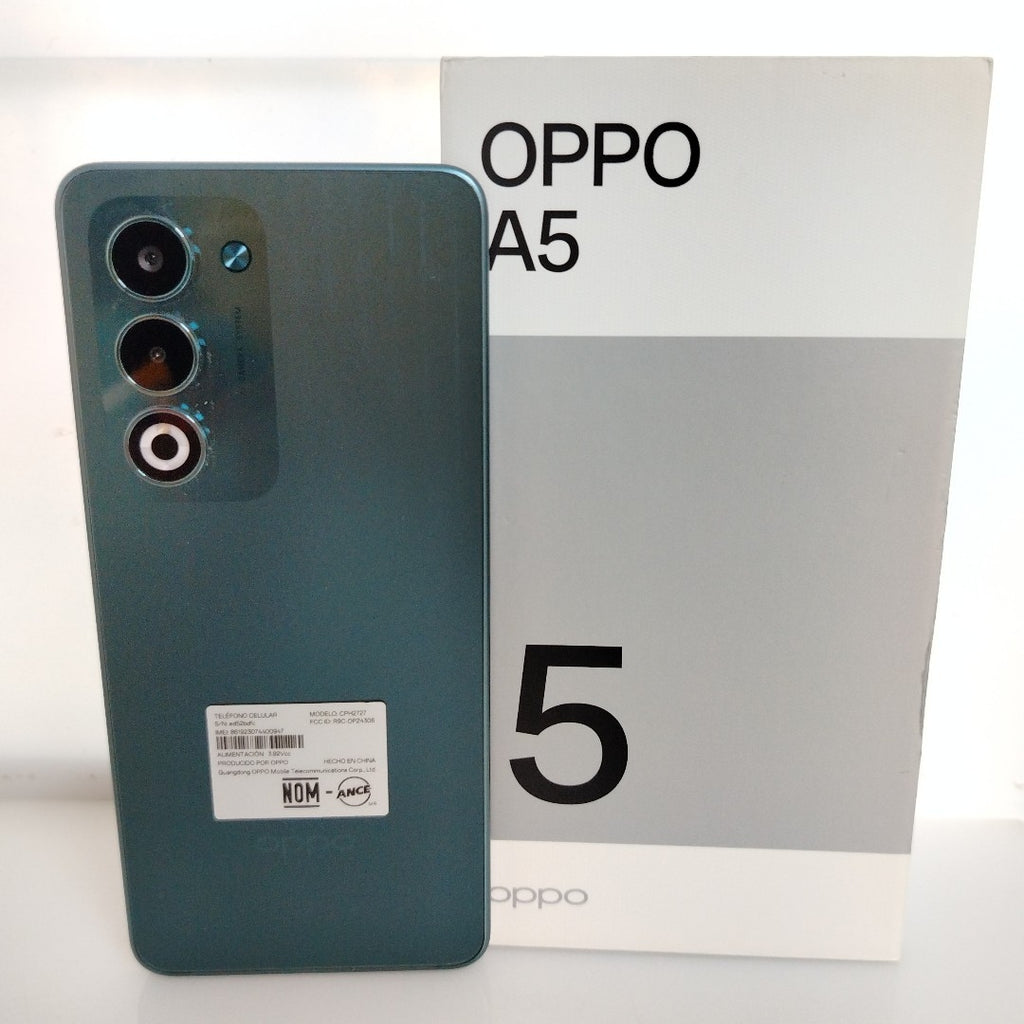 CELULAR OPPO A5 CPH2727 (2025) 256 GB 4 GB RAM (SEMINUEVO)