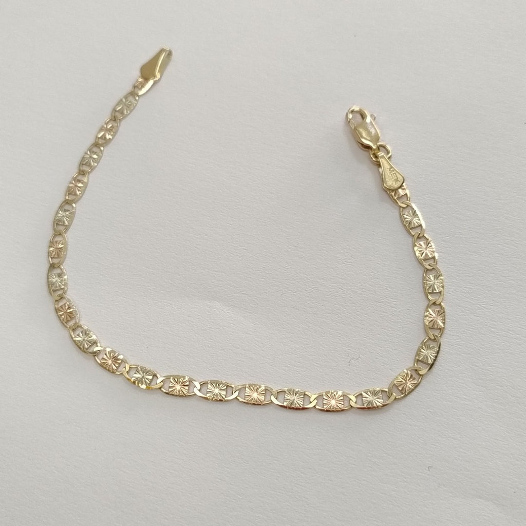 PULSERA GUCHI 14K 18 CM 3 GR (NUEVO)