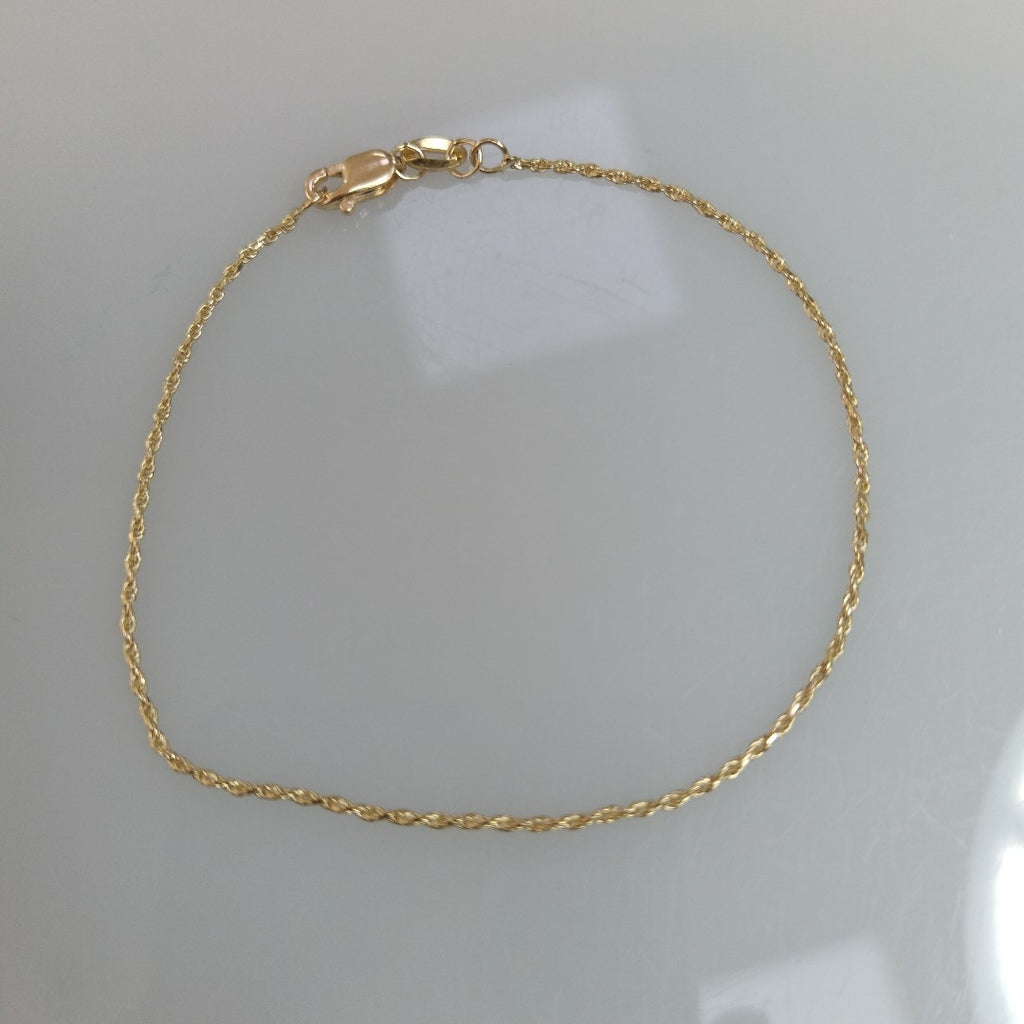 PULSERA TORZAL 14K 18 CM 1.3 GR (NUEVO)
