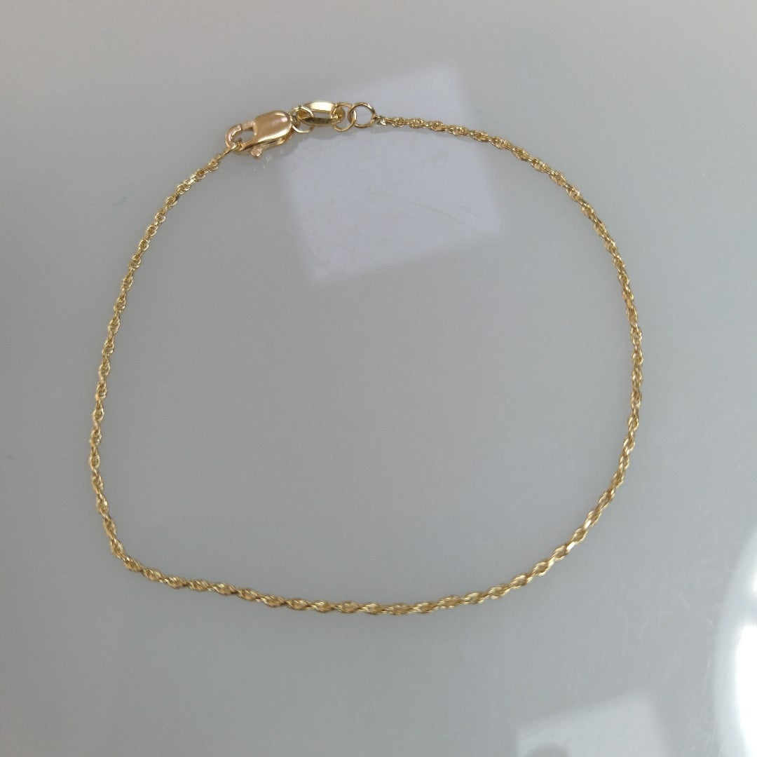 PULSERA TORZAL 14K 18 CM 1.3 GR (NUEVO)