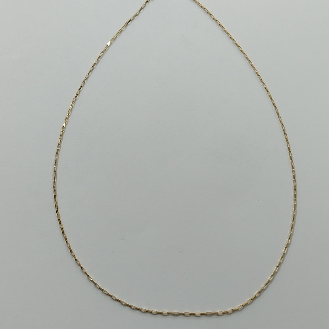 CADENA ORO 14 K 1.2 GRMS (SEMINUEVO)