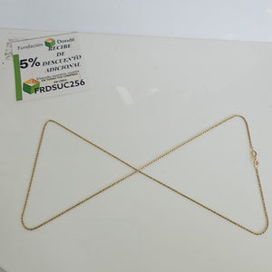 CADENA ORO 14 K 3.3 GRMS (SEMINUEVO)
