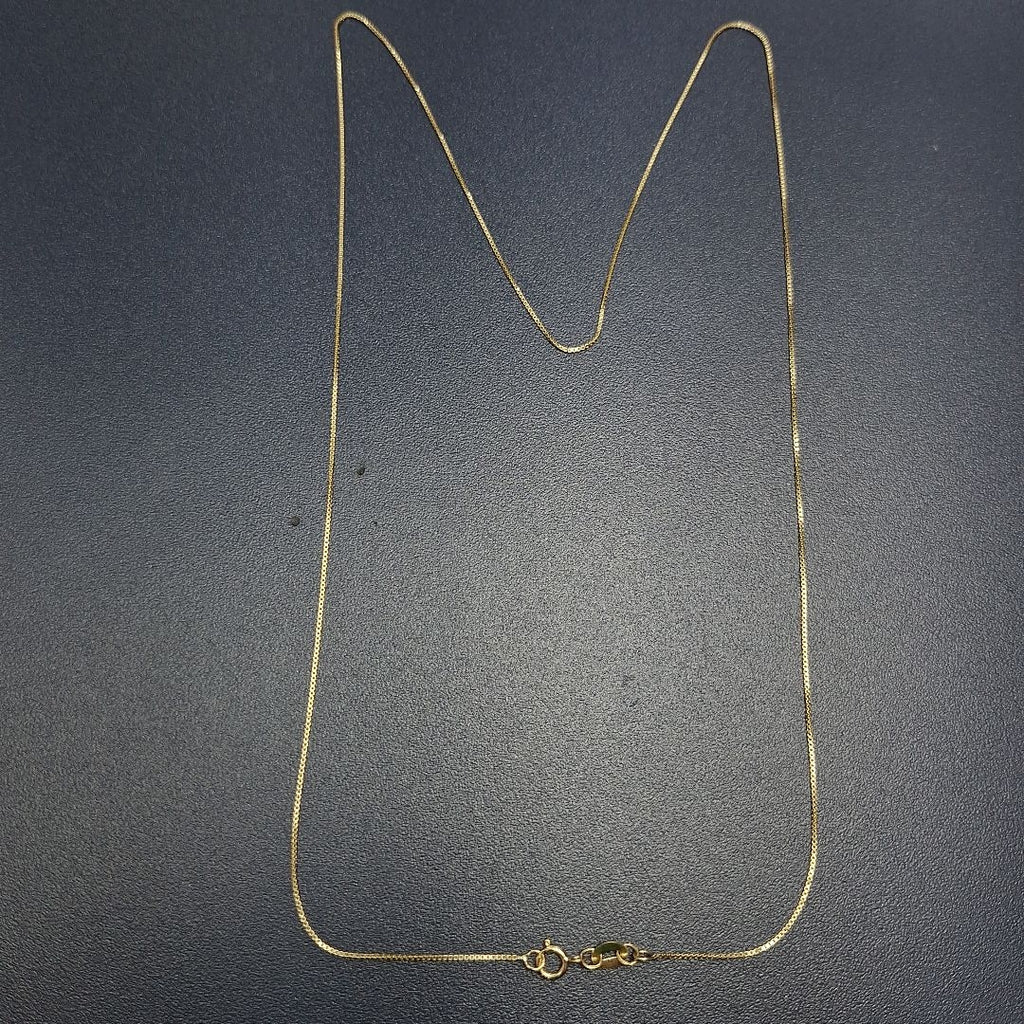 CADENA VENECIANO 14K 55 CM 1.7 GR (NUEVO)