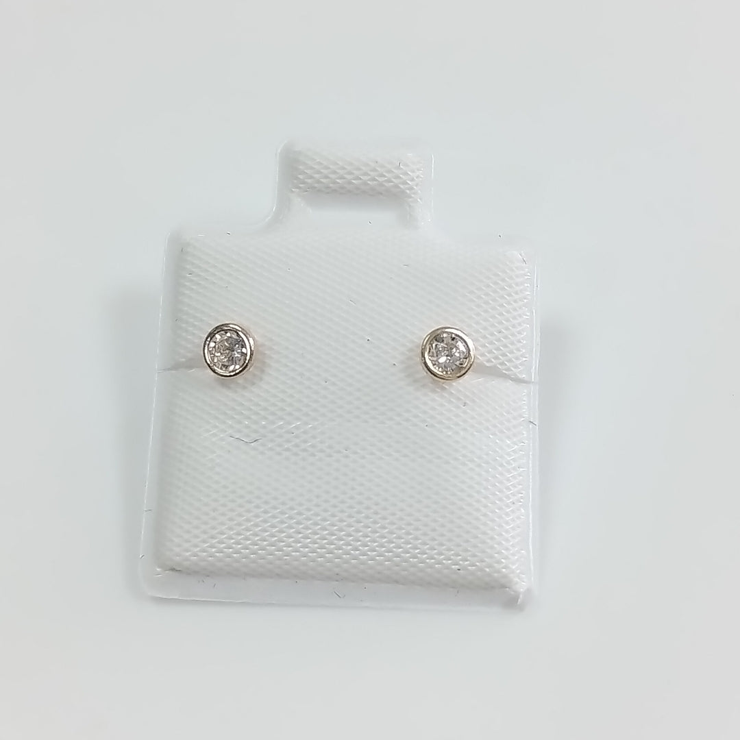 BROQUELES BROQUEL C CIRCONIA 14K 0.1501 GR (NUEVO)