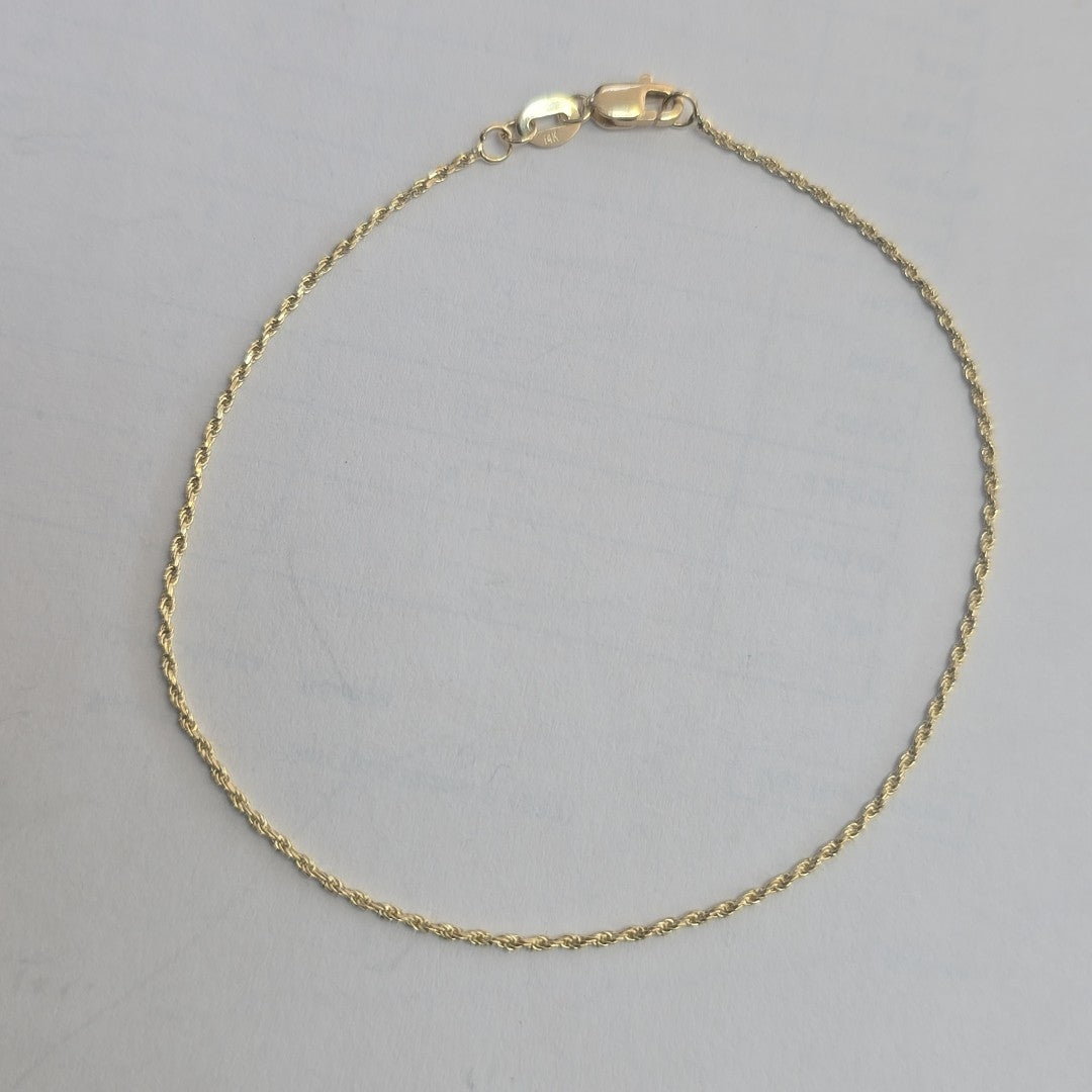 PULSERA TORZAL 14K 21 CM 1.4 GR (NUEVO)