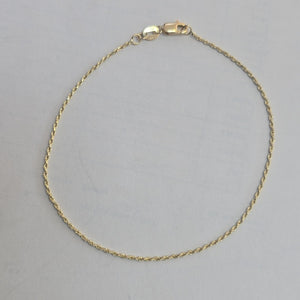 PULSERA TORZAL 14K 21 CM 1.4 GR (NUEVO)