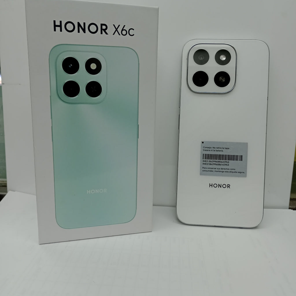 CELULAR HONOR X6C NIC-LX3 (2025) 256 GB 6 GB RAM (SEMINUEVO)