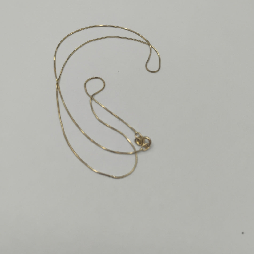 CADENA ORO 14 K 2,30 GRMS (SEMINUEVO)