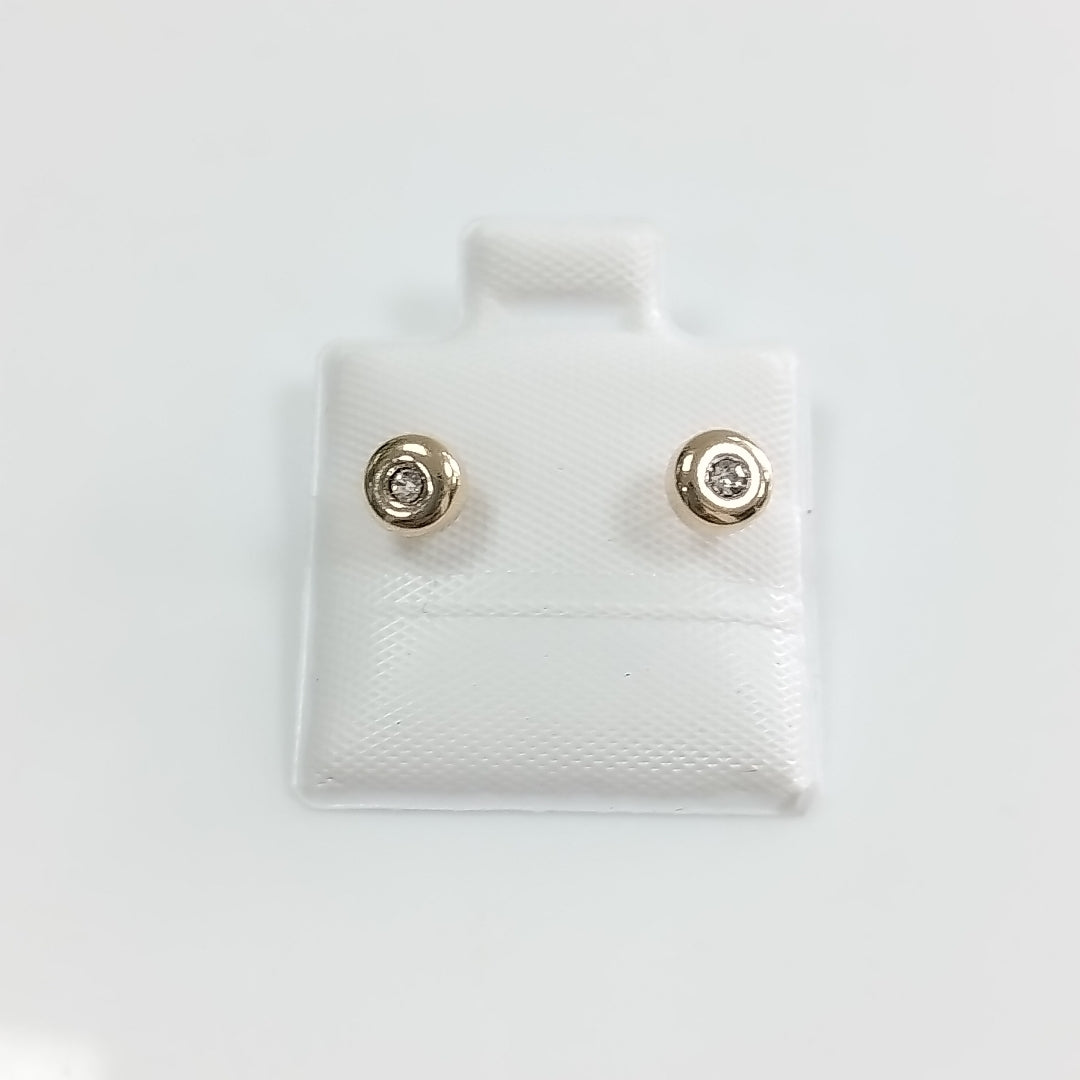 BROQUELES BROQUEL C CIRCONIA 14K 0.27 GR (NUEVO)