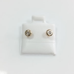 BROQUELES BROQUEL C CIRCONIA 14K 0.27 GR (NUEVO)