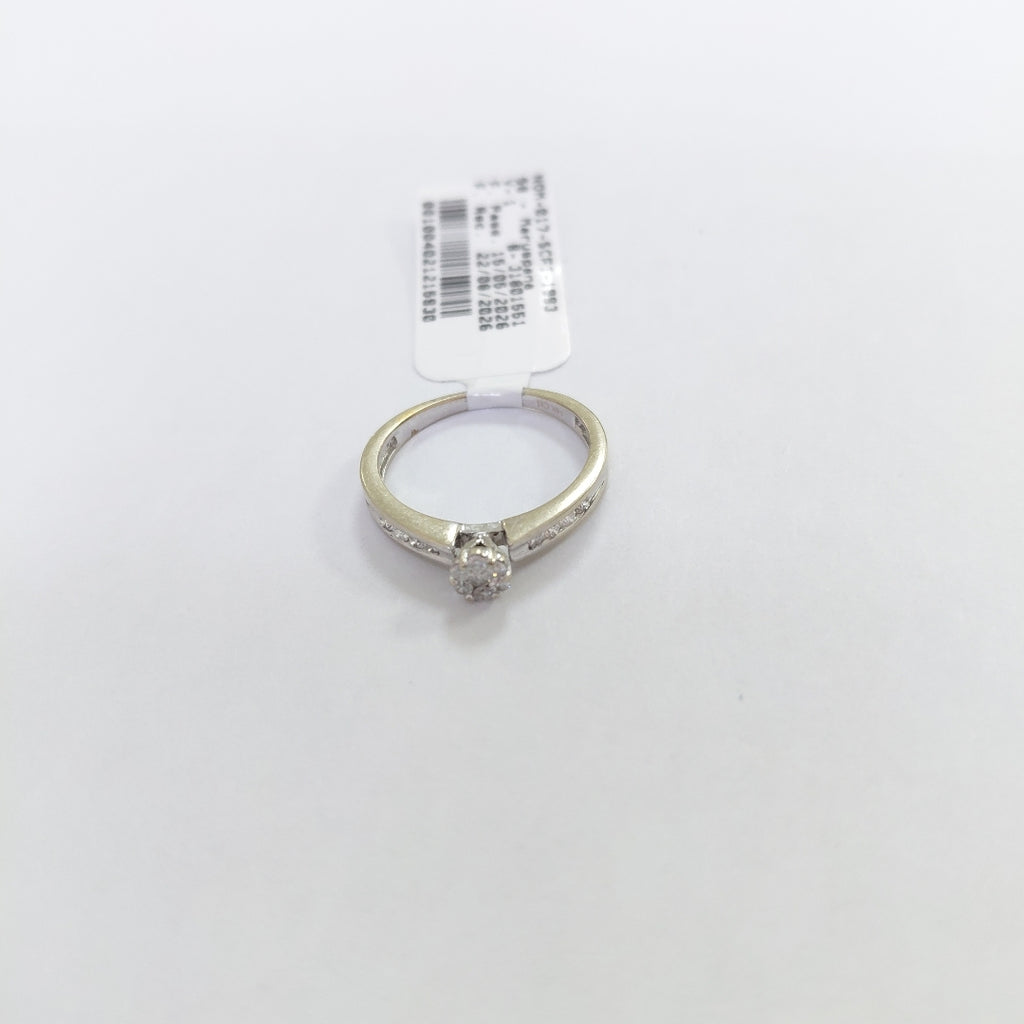 SOLITARIO ORO 14 K 2.6 GRMS (SEMINUEVO)