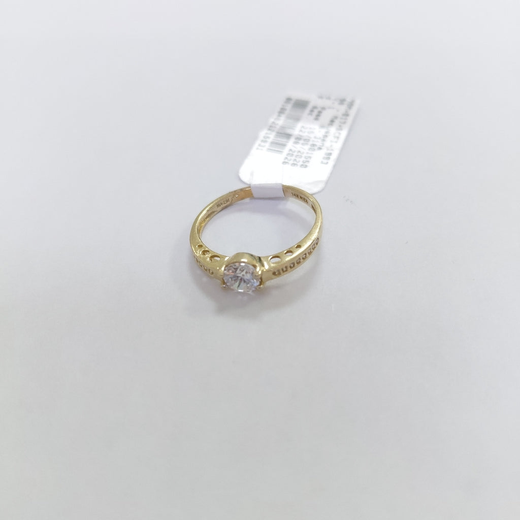 SOLITARIO ORO 14 K 2 GRMS (SEMINUEVO)