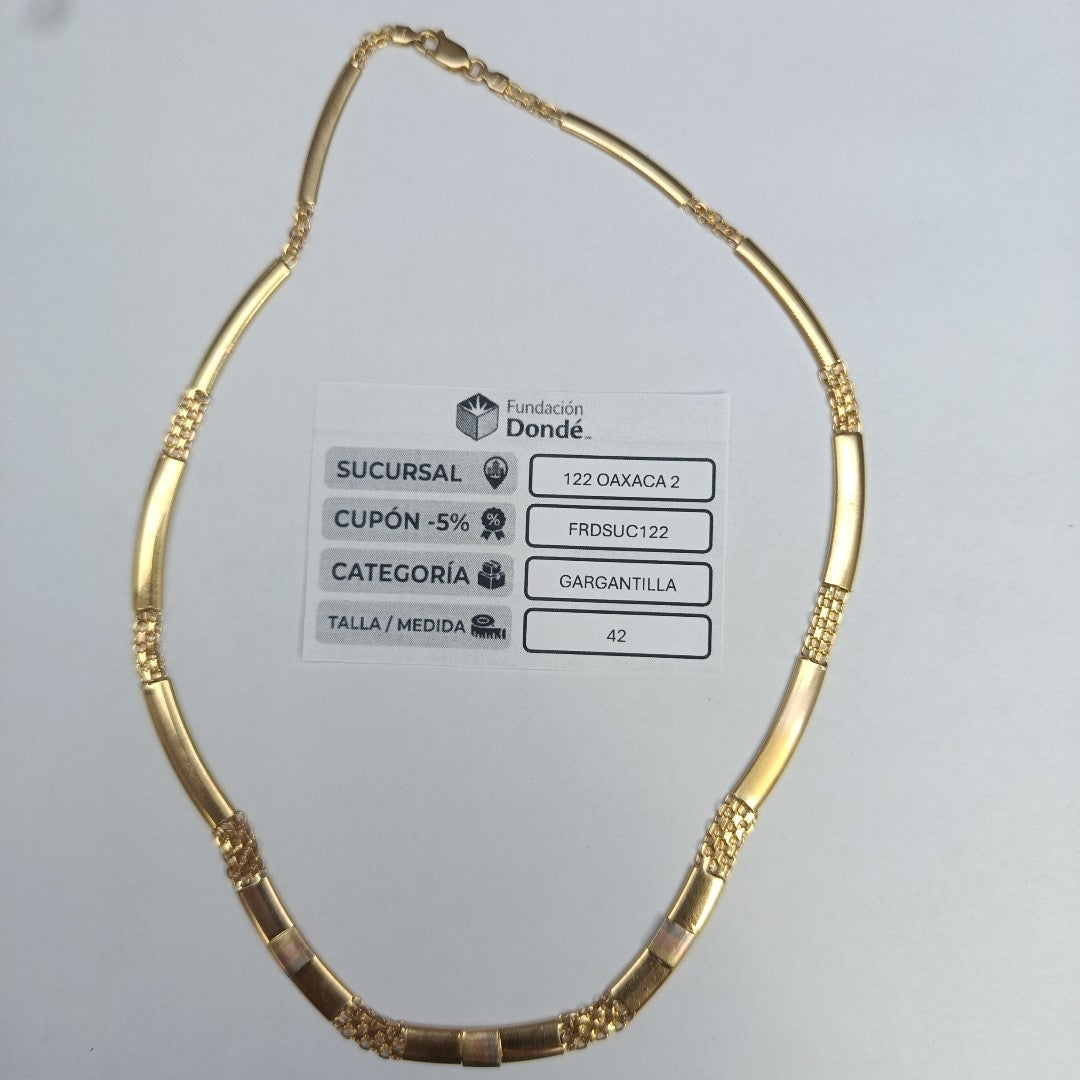 PULSERA RIGIDA ORO 14 K 14,00 GRMS (SEMINUEVO)