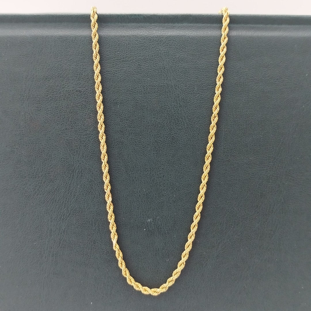 CADENA ORO 14 K 4.3 GRMS (SEMINUEVO)