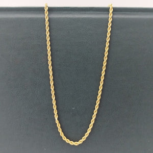 CADENA ORO 14 K 4.3 GRMS (SEMINUEVO)