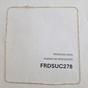 CADENA ORO 10 K 3.5 GRMS (SEMINUEVO)