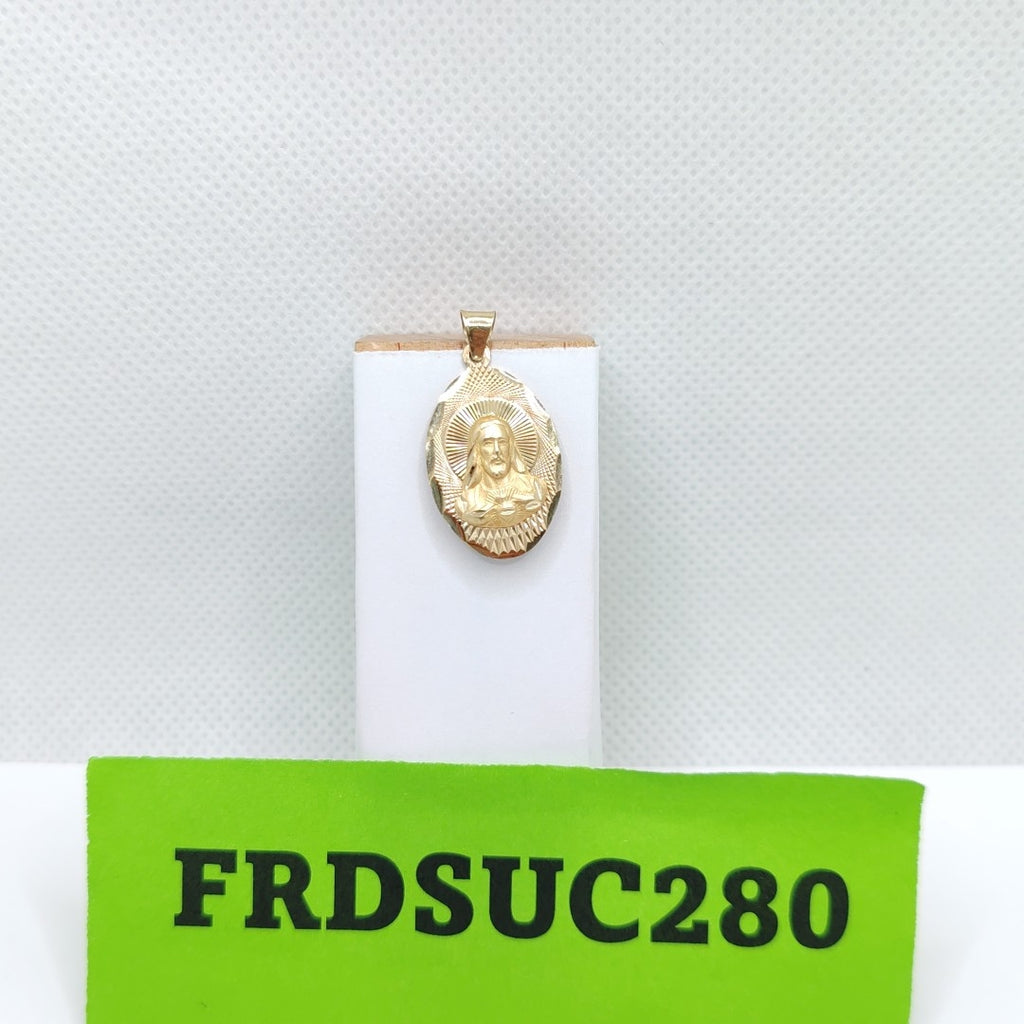 MEDALLA RELIGIOSA ORO 10 K 1.7 GRMS (SEMINUEVO)