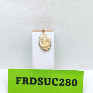 MEDALLA RELIGIOSA ORO 10 K 1.7 GRMS (SEMINUEVO)