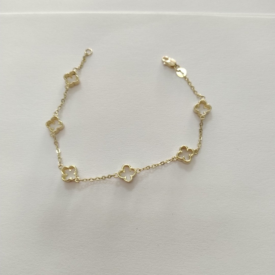 PULSERA ESPECIAL 14K 18 CM 4.4 GR (NUEVO)