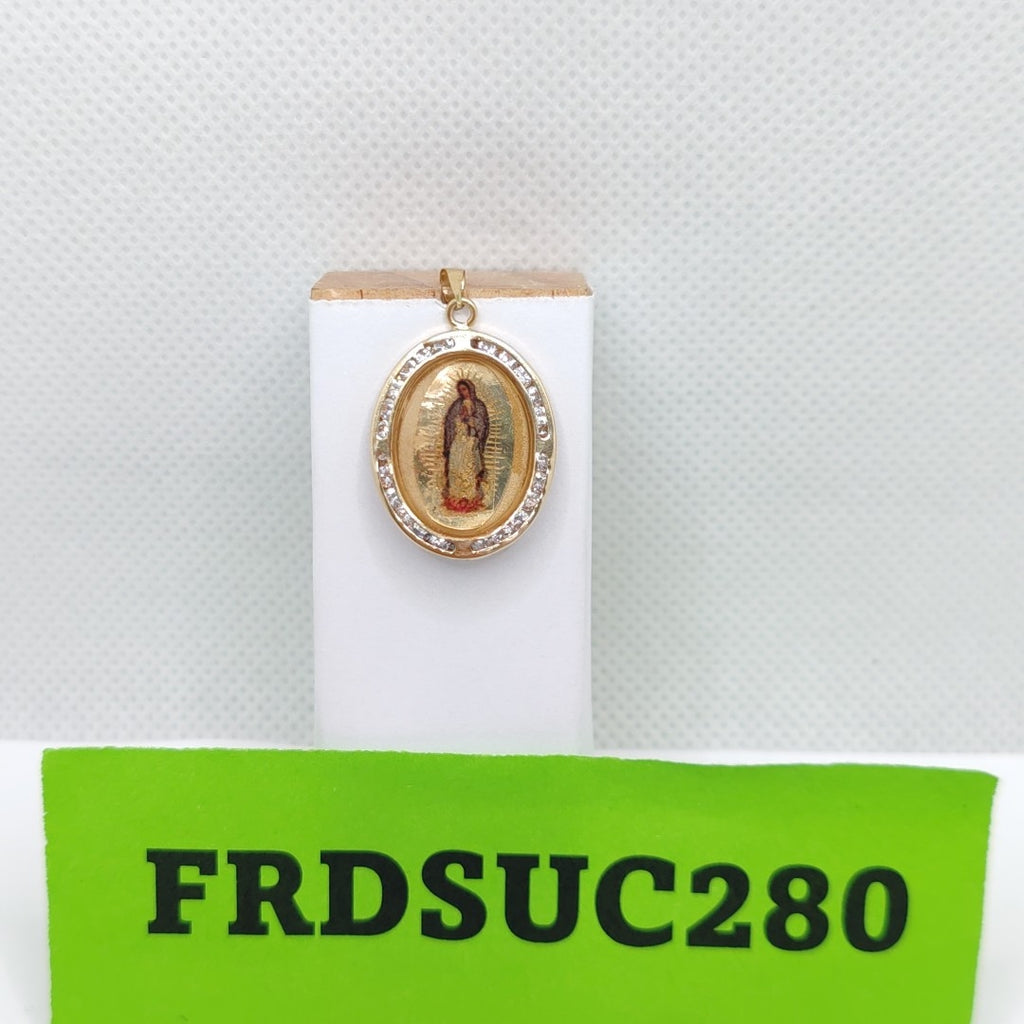 MEDALLA RELIGIOSA ORO 14 K 1.4 GRMS (SEMINUEVO)