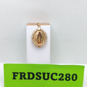 MEDALLA RELIGIOSA ORO 14 K 1.4 GRMS (SEMINUEVO)